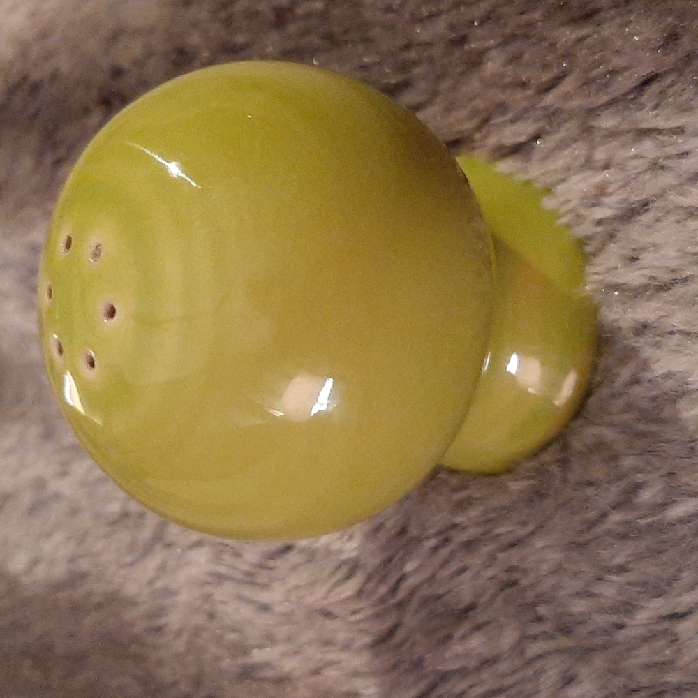 Fiestaware Lime Green Peppershaker - good used condition